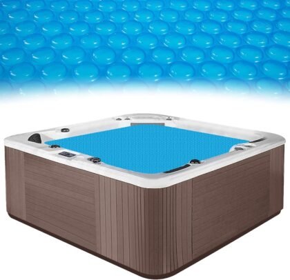Thermal Spa Hot Tub Cover Blanket – Insulated Floating Jacuzzi Protector
