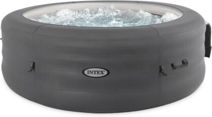 Intex SimpleSpa 4-Person Inflatable Hot Tub with 100 Bubble Jets