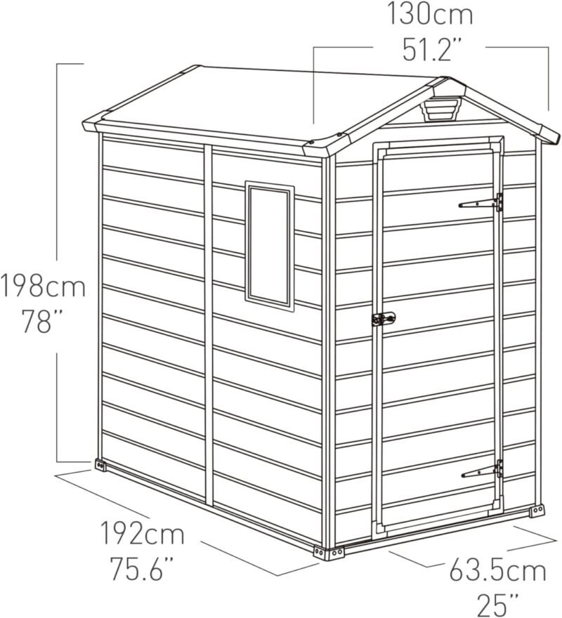 Keter Outdoor Plastic Garden Storage Box – 150 Gallon Deck Storage Bench - Image 4