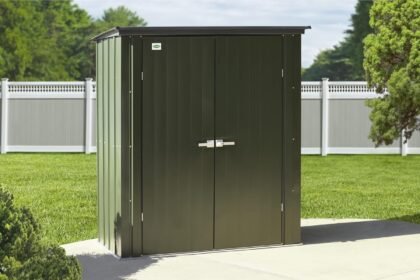 Patiowell 6x4 FT Outdoor Metal Storage Shed – Durable, Lockable & Weather-Resistant